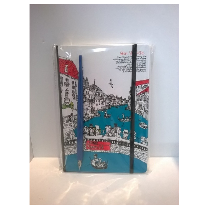SET DEC CUADERNO 4º C/PLUMILLA LEBER DECORADO VENECIA 99.555 ^