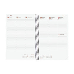 AGENDA OPAQUE E11 SVV 2026 AZUL+ FINOCAM26 742831026 172 X 14 X 242 MM