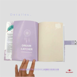 DIARIO CON CLAVE CATCH DREAMS ALEX BOG JC-1011