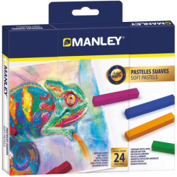 TIZAS PASTEL SOFT caja 24u. MANLEY