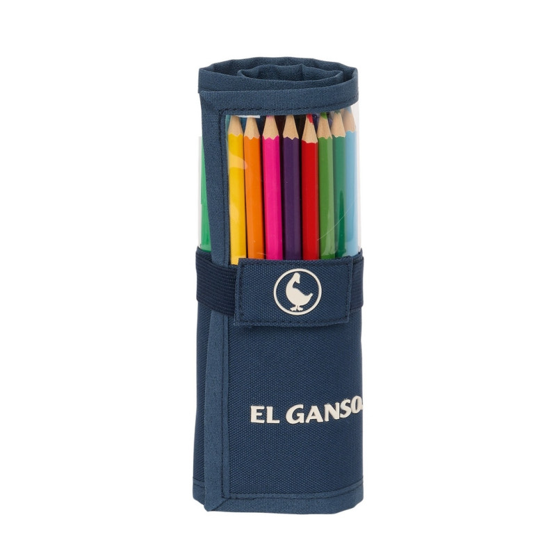 PLUMIER ENROLLABLE 27 PCS. EL GANSO "CLASSIC" SAFTA25 ENERO 412409786