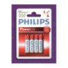PILA PHILIPS POWERLIFE AAA, LR03 4U