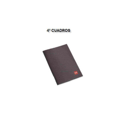 LIBRETA STONEPAPER MR 4º GRAPAS 16H NEGRA 4*4 CUADROS 1377 ^