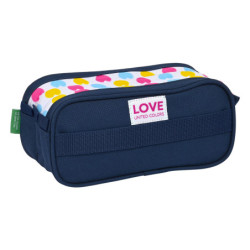 PORTATODO TRIPLE BIG BENETTON "LOVE" SAFTA23 ENERO 812350710