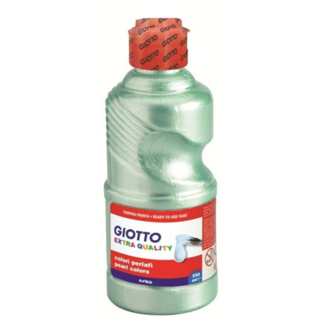 TEMPERA GIOTTO LIQUIDA PEARL VERDE 250ML FILA 5313 03