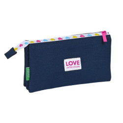 PORTATODO TRIPLE BENETTON "LOVE" SAFTA23 ENERO 812350744