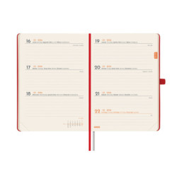 AGENDA TEXTURA M4 SVH 2026 ROJO+ FINOCAM26 881743026 124 X 16 X 174 MM