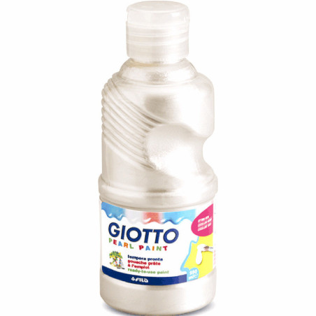 TEMPERA GIOTTO LIQUIDA PEARL BLANCO 250ML FILA 5313 01