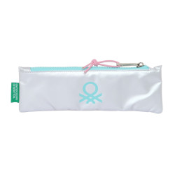 PORTATODO ESTRECHO BENETTON "SILVER" 812353025 SAFTA24