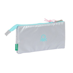 PORTATODO TRIPLE BENETTON "SILVER" 812353744 SAFTA24