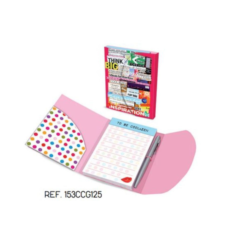 BLOC NOTAS DEC  C/BOLI MAKU16 CECILE COLLAGE 153CCG125 ^