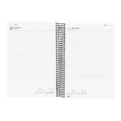 AGENDA OPAQUE E11 1DP 2026 AZUL+ FINOCAM26 742871026 175 X 29 X 242 MM