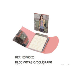 BLOC NOTAS DEC  C/BOLI MAKU16 FASHION GIRLS 153FHG125