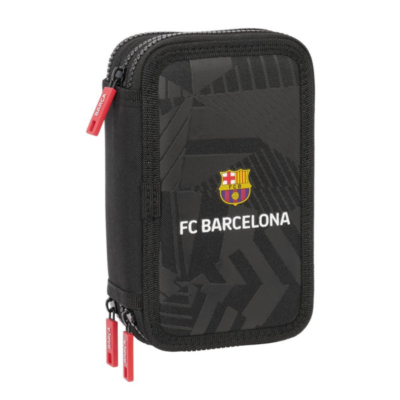 PLUMIER TRIPLE 37 PCS F.C.BARCELONA "BLACK" SAFTA25 ENERO 412426857