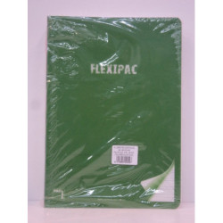 LIBRETA PACSA FLEXIPAC TAPA PLASTICO A-4 48H PAUTA 3,5 90G 20059