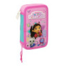 PLUMIER DOBLE PQÑO 28 PCS GABBY'S DOLLHOUSE "PARTY" SAFTA25 ENERO 412427854