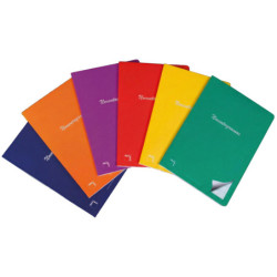 LIBRETA A4 48HJ  90G HORIZONTAL MRG T/CARTULINA PLASTIFICADA PACSA