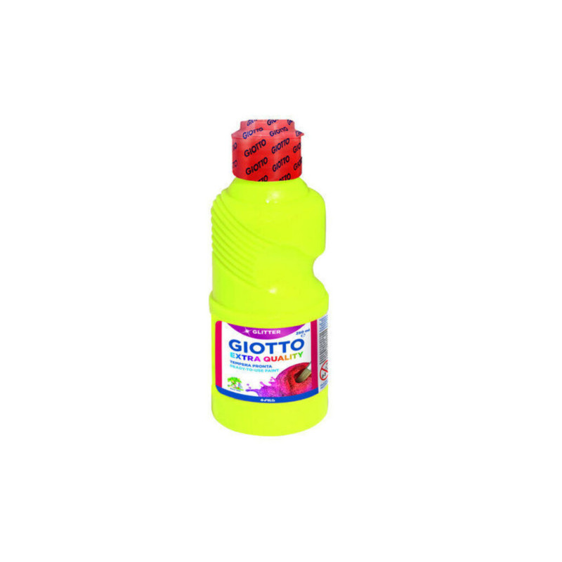 TEMPERA GIOTTO LIQUIDA FLUOR AMARILLO 250ML FILA