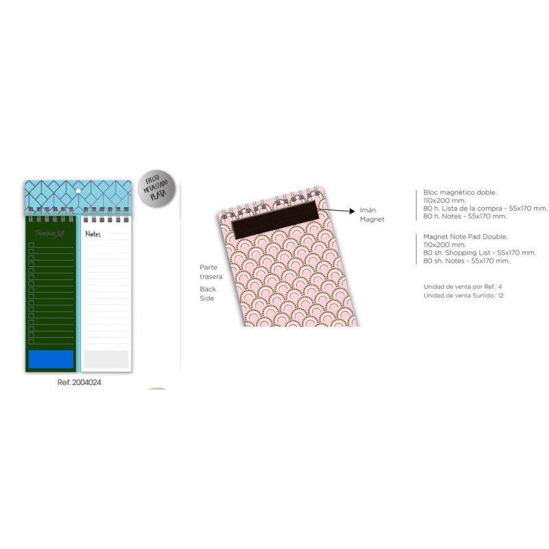 BLOC MAGNETICO DOBLE SENFORT18 WINTER PREMIUM 24-3D 200400 24