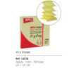 BLOC NOTAS ADHESIVO APLI 75*75 ZIG-ZAG 100H PTE 12U 12078