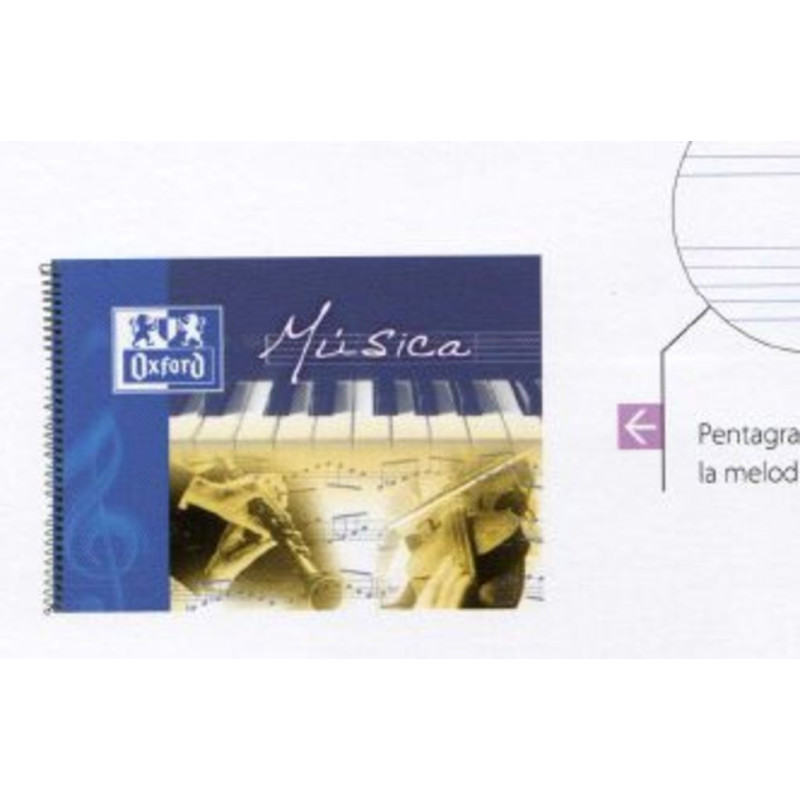 BLOC MUSICA ENRI OXFORD 4º APAISADO 20H 100302790
