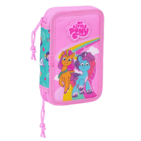 PLUMIER DOBLE PQÑO 28 PCS MY LITTLE PONY "MAGIC" SAFTA25 ENERO 412435854