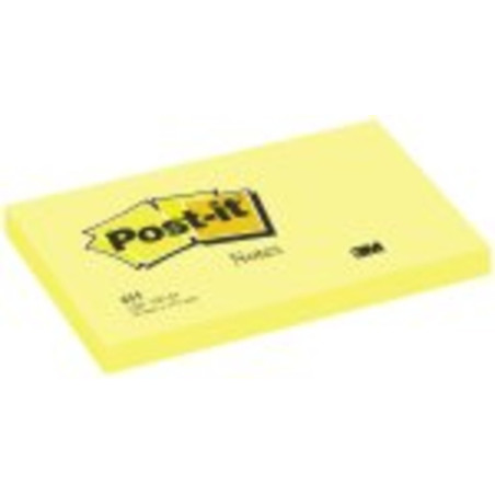 BLOC NOTAS ADHESIVO POST-IT 655 76*127 PTE 12U 3M