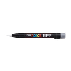 MARCADOR UNI-BALL POSCA PCF-350 PUNTA PINCEL BLANCO -1-