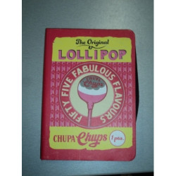 LIBRETA TIPO MOLESKINE 8º 100H HZTAL DOHE14 CHUPA CHUPS THE ORIGINAL LOLLIPOP 39968 ^