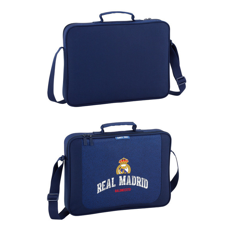 MOCHILA EXTRAESCOLAR REAL MADRID BASKET 28*38 611874385 SAFTA18