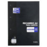RECAMBIO ENRI A-4 100H 4T OXFORD SCHOOL MILIMETRADO C/MARGEN 90GR 100430212