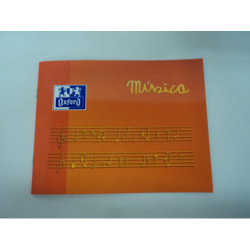 BLOC MUSICA GRAPADO A-5 ENRI OXFORD 4MM 5 PENTAGRAMAS 100104854