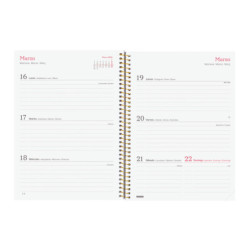AGENDA DESIGN COL.E10 SVH 2026 FLORA+ FINOCAM26 742233026 162 X 14 X 212 MM
