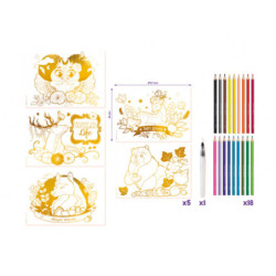 JUEGO MAPED MAXI SET AQUA ART 907049