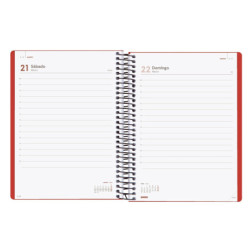 AGENDA MY E10 1DP 2026 ROJO+ FINOCAM26 743523026 185 X 20 X 212 MM