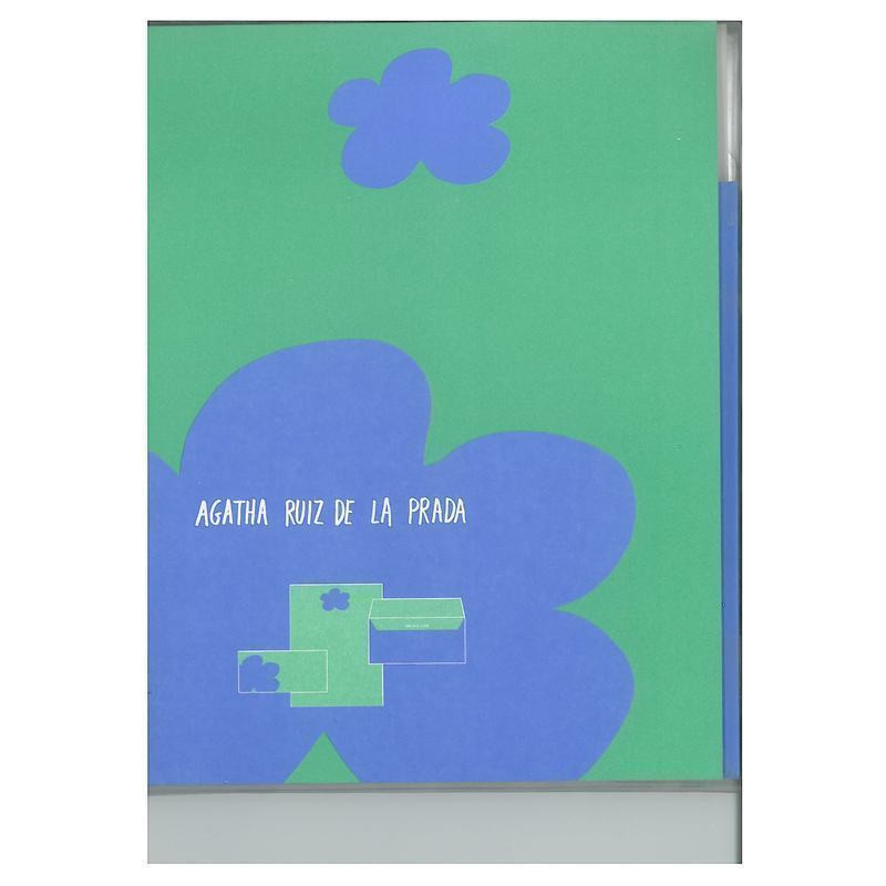 BLOC CARTAS AGATHA SOBRES PAPEL NUBE ^