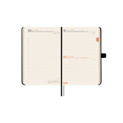 AGENDA TEXTURA M2 1DP 2026 NEGRO+ FINOCAM26 881766026 86 X 27 X 132 MM