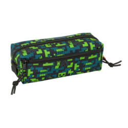 PORTATODO TRIPLE PEQ. C/GOMA ELAST. 20CM MINECRAFT "TNT" SAFTA25 ENERO 812547027