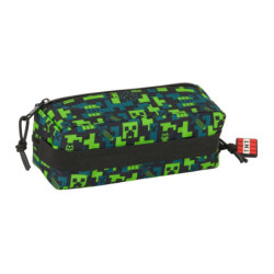 PORTATODO TRIPLE PEQ. C/GOMA ELAST. 20CM MINECRAFT "TNT" SAFTA25 ENERO 812547027