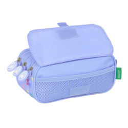 PORTATODO TRIPLE BIG BENETTON "LILA" SAFTA25 ENERO 812551710