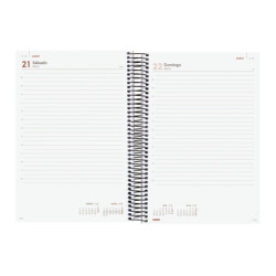 AGENDA YEAR E11 1DP 2026 NEGRO+ FINOCAM26 742076026 175 X 29 X 242 MM