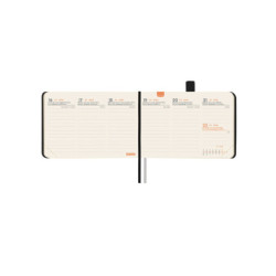 AGENDA TEXTURA M0 SVV 2026 NEGRO+ FINOCAM26 881706026 108 X 16 X 77 MM