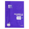 RECAMBIO ENRI A-4 100H 4T OXFORD SCHOOL PAUTA 3,5 C/MARGEN 90GR 100430211