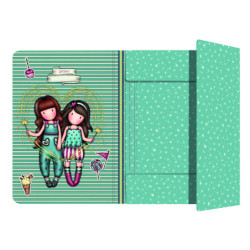 CARPETA FOLIO 3 SOLAPAS GORJUSS GORJUSS™ FAIRGROUND "FIREWORKS" SAFTA23 ENERO 812GJ14