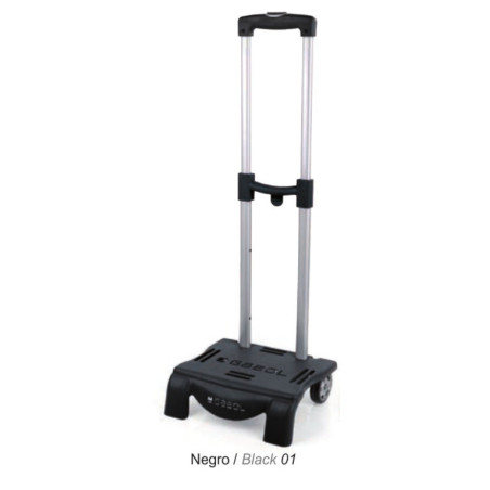 CARRO PORTAMOCHILAS GABOL RIGIDO GRANDE NEGRO 200004