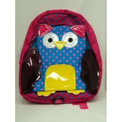 MOCHILA SORT INFANTIL BUHO ACOLCHADA 2063 ^