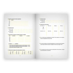 RUBIO MATEMATICAS Nº  1 UNIDAD