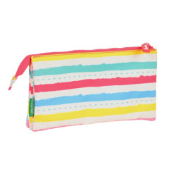 PORTATODO TRIPLE BENETTON "RAYITAS" 842215744 12*22 SAFTA22