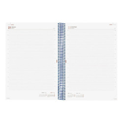 AGENDA YEAR E40 1DP 2026 AZUL+ FINOCAM26 741111026 230 X 29 X 297 MM