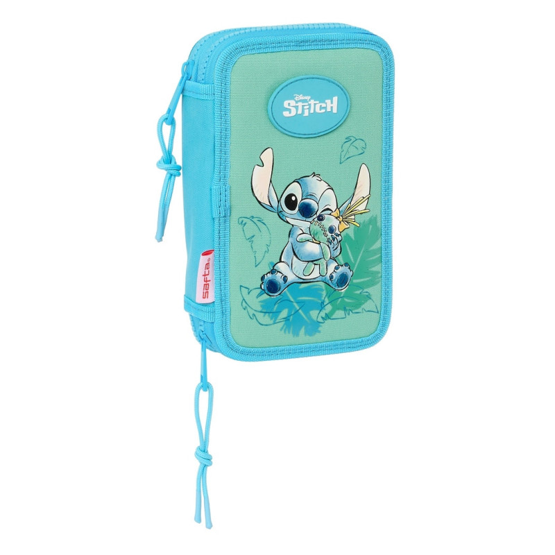 PLUMIER DOBLE PQÑO 28 PCS STITCH "ALOHA" SAFTA25 ENERO 412488854